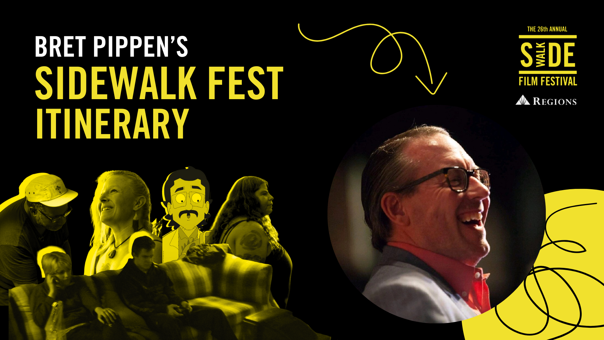 Bret Pippen’s 26th Sidewalk Fest Itinerary