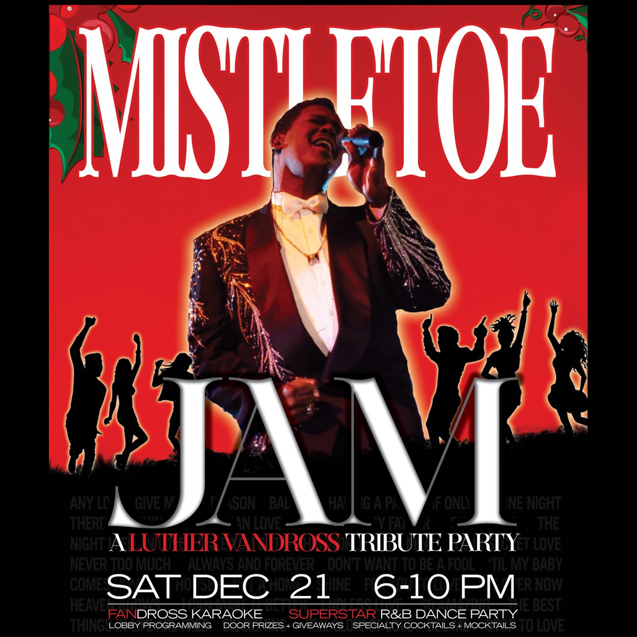 Luther: Never Too Much, Mistletoe Jam + ASO Ticket Giveaway